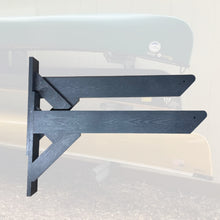 ReRackiT Wall Mounted Canoe Poly Rack (Stackable, Holds 1 Canoe)