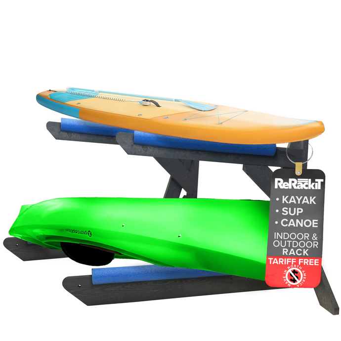ReRackiT 2 Rack - Kayak, SUP, Canoe Poly Rack Storage Rack