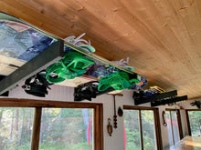 Wall Mounted Ski and Board Rack - Storage Rack Solutions - Snowboard Storage - Cross-country Ski Storage