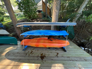 ReRackiT 3 Rack - Kayak, SUP, Canoe Poly Storage Rack