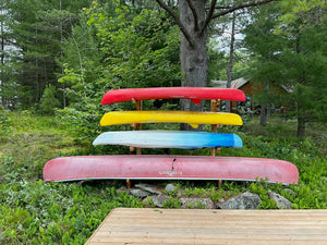 4 Rack - Kayak, SUP, Canoe Wood Storage Rack