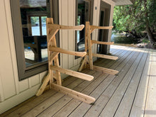 4 Rack - Kayak, SUP, Canoe Wood Storage Rack