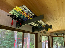 Wall Mounted Ski and Board Rack - Storage Rack Solutions - Cross-Country Ski Storage - Downhill Ski Storage