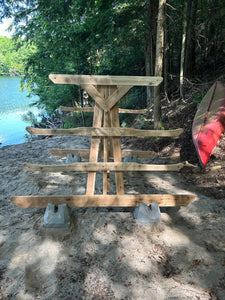 7 Rack - Kayak, SUP & Canoe Wood Storage Rack
