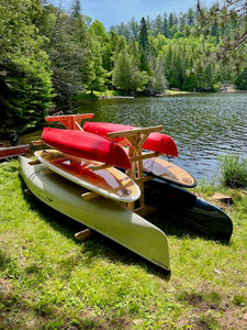 7 Rack - Kayak, SUP & Canoe Wood Storage Rack