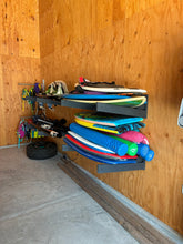 ReRackiT Wall Mounted Ski & Board Poly Rack