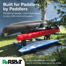 ReRackiT 3 Rack - Kayak, SUP, Canoe Poly Storage Rack