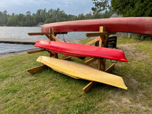 6 Rack - Kayak, SUP & Canoe Wood Storage Rack
