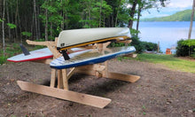 6 Rack - Kayak, SUP & Canoe Wood Storage Rack