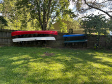 ReRackiT Wall Mounted Canoe Poly Rack (Stackable, Holds 1 Canoe)