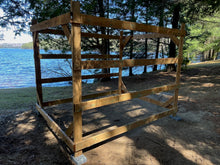 Bulk Wood Kayak Rack - Holds 20-24 Kayaks (Installed On Site)