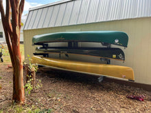 ReRackiT Wall Mounted Canoe Poly Rack (Stackable, Holds 1 Canoe)