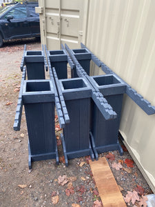 ReRackiT Recycled Poly PFD and Paddle Storage Rack - Freestanding