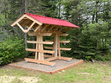 Full Roof - Custom Free-Standing Wood Rack (Holds 6-10 Kayaks, SUPs & Canoes)