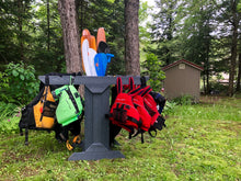 ReRackiT Recycled Poly PFD and Paddle Storage Rack - Freestanding