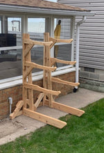 4 Rack - Kayak, SUP, Canoe Wood Storage Rack