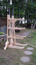 4 Rack - Kayak, SUP, Canoe Wood Storage Rack