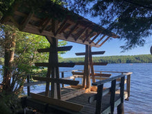 Full Roof - Custom Free-Standing Wood Rack (Holds 6-10 Kayaks, SUPs & Canoes)