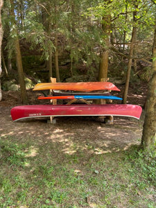 4 Rack - Kayak, SUP, Canoe Wood Storage Rack