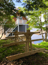 6 Rack - Kayak, SUP & Canoe Wood Storage Rack