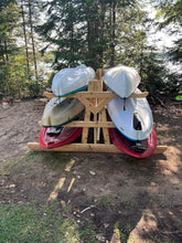 6 Rack - Kayak, SUP & Canoe Wood Storage Rack
