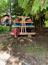 7 Rack - Kayak, SUP & Canoe Wood Storage Rack