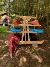 7 Rack - Kayak, SUP & Canoe Wood Storage Rack