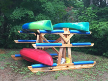6 Rack - Kayak, SUP & Canoe Wood Storage Rack