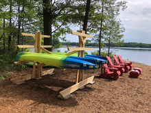 8 Rack - Kayak, SUP, Canoe Wood Storage Rack