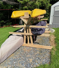 8 Rack - Kayak, SUP, Canoe Wood Storage Rack