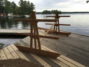 6 Rack - Kayak, SUP & Canoe Wood Storage Rack