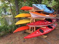 8 Rack - Kayak, SUP, Canoe Wood Storage Rack