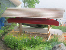 Full Roof - Custom Free-Standing Wood Rack (Holds 6-10 Kayaks, SUPs & Canoes)