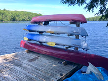 4 Rack - Kayak, SUP, Canoe Wood Storage Rack