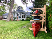 4 Rack - Kayak, SUP, Canoe Wood Storage Rack