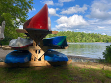 5 Rack - Kayak, SUP, Canoe Wood Storage Rack