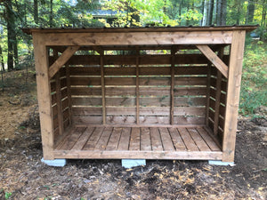 Medium - 2+ Cord of Wood - Fire Wood Shelter