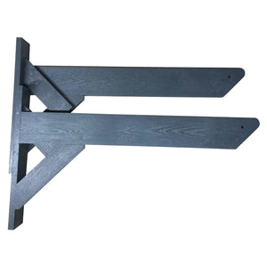 ReRackiT Wall Mounted Canoe Poly Rack (Stackable, Holds 1 Canoe)