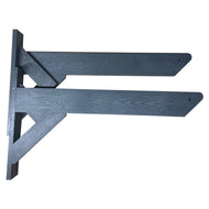 ReRackiT Wall Mounted Canoe Poly Rack (Stackable, Holds 1 Canoe)