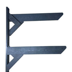 ReRackiT Wall Mounted Canoe Poly Rack (Stackable, Holds 1 Canoe)