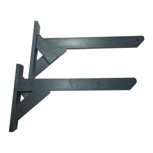 ReRackiT Wall Mounted SUP / Kayak Poly Rack (Stackable, Holds 4 Crafts)
