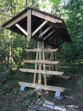 Full Roof - Custom Free-Standing Wood Rack (Holds 6-10 Kayaks, SUPs & Canoes)
