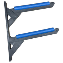 ReRackiT Wall Mounted SUP / Kayak Poly Rack (Stackable, Holds 4 Crafts)