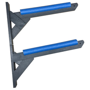 ReRackiT Wall Mounted SUP / Kayak Poly Rack (Stackable, Holds 3 Crafts)