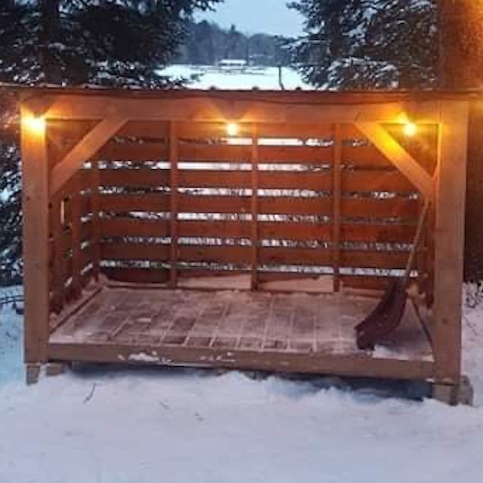 Large - 4+ Cord of Wood  - Fire Wood Shelter
