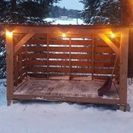 Large - 4+ Cord of Wood  - Fire Wood Shelter