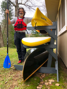 ReRackiT 3 Rack - Kayak, SUP, Canoe Poly Storage Rack