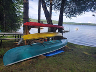 3 Rack - Kayak, Canoe & SUP Wood Storage Rack Solution