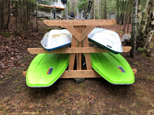 5 Rack - Kayak, SUP, Canoe Wood Storage Rack