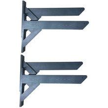 ReRackiT Wall Mounted Canoe Poly Rack (Stackable, Holds 2 Canoes)